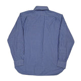 Polo By Ralph Lauren Checked Shirt - Large Blue Cotton
