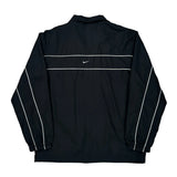 Nike Windbreaker - Large Black Polyester