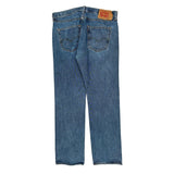 501 Levis Jeans - 34W 30L Blue Cotton