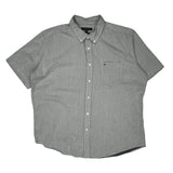 Tommy Hilfiger Short Sleeve Shirt - XL Grey Cotton