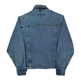 Wrangler Denim Jacket - Small Blue Denim