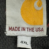 Carhartt Jacket - 4XL Black Cotton