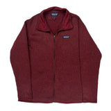 Patagonia Fleece - XL Burgundy Polyester