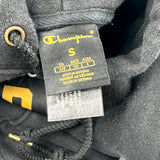 Champion Hoodie - Small Black Cotton