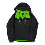 The North Face Reversible Ski Jacket - Large Black Polyester
