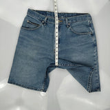 Wrangler Denim Shorts - 32W 10L Blue Cotton