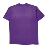 Single Stitch 10K Bonne Bell 5K Hanes Graphic T-Shirt - Large Purple Cotton Blend