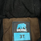Age 3 Berne Jacket - 2XS Brown Cotton