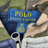 Age 6-7 Polo By Ralph Lauren Camo Hoodie - Small Multicoloured Cotton