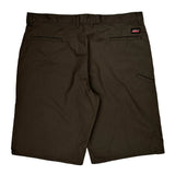 Dickies Chino Shorts - 40W 10L Brown Polyester Blend