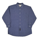 Tommy Hilfiger Shirt - Large Blue Cotton