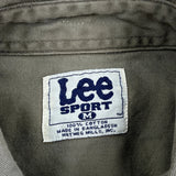 Steelers Lee Sport Nfl Denim Shirt - Medium Green Cotton