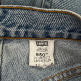 Levis Jeans - 28W UK 8 Light Wash Cotton