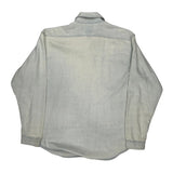 Harley Davidson Denim Shirt - Large Light Wash Cotton