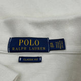 Ralph Lauren Polo Shirt - XL Cream Cotton