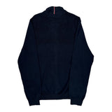Tommy Hilfiger Striped Sweater - XL Navy Cotton