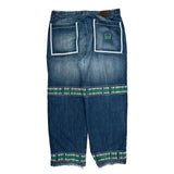 Francois Girbaud Cargo Jeans - 39W 24L Green Cotton