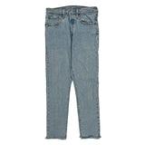 501 Levis Jeans - 28W 27L Light Wash Denim