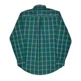 Tommy Hilfiger Checked Shirt - Small Green Cotton