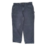 Carhartt Carpenter Trousers - 38W 30L Grey Cotton