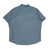 Levis Short Sleeve Shirt - XL Blue Cotton