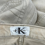 Calvin Klein Jeans - 24W US 2 Beige Cotton