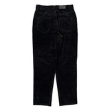 Lee Cord Pants - 30″ Waist Black Cotton