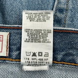 Levis Denim Shorts - 36W 10L Blue Cotton