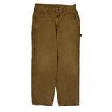 Lee Carpenter Pants - 32W 32L Brown Cotton