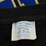 Reverse Weave Champion Spellout Sweatshirt - Medium Gold Cotton