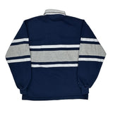 Rugby Wear Barbarian Striped Rugby Shirt - XL Blue Cotton