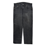 501 Levis Jeans - 36W 30L Grey Cotton