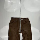 Unbranded Carpenter Pants - 34W 32L Brown Cotton