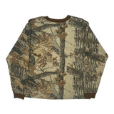 Unbranded Long Sleeve T-Shirt - Large Camo Cotton