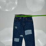 501 Levis Jeans - 29W UK 10 Blue Denim