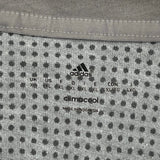 Climacool Adidas Polo Shirt - XL Grey Polyester