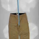 L.L.Bean Carpenter Trousers - 30W 30L Khaki Cotton