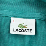 Lacoste Polo Shirt - XL Green Cotton
