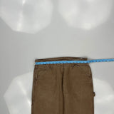 Carhartt Carpenter Trousers - 32W 30L Brown Cotton