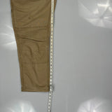 Ridgecut Cargo Trousers - 36W 27L Khaki Cotton