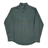 Polo By Ralph Lauren Checked Shirt - Large Blue Cotton