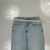 550 Levis Jeans - 34W 30L Light Wash Cotton