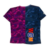 Shark Face A Bathing Ape Graphic T-Shirt - Medium Multicoloured Cotton