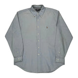 Ralph Lauren Shirt - Large Gray Cotton