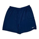Nike Sport Shorts - 2XL Blue Polyester