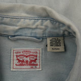 Levis Denim Shirt - XL Light Wash Cotton