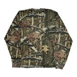 Infinity Mossy Oak Camo Long Sleeve T-Shirt - XL Camo Cotton
