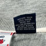 Cleveland Indians Crable Graphic Sweatshirt - Large Grey Cotton Blend