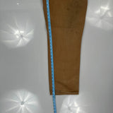 Carhartt Carpenter Trousers - 30W 32L Brown Cotton