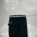 Wrangler Cargo Pants - 33W 30L Black Cotton